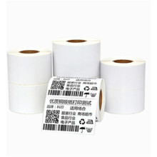 NX112  White Blank self-adhensive Thermal paper Custom size paper Sticker Printing Shipping Label For Carton